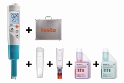 Medidor de pH testo 206-pH1 Set de inicio
