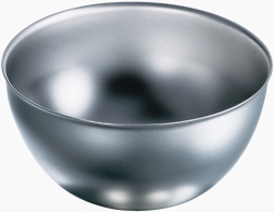 Evaporating dish 200 mm Ø, high, stainless steel