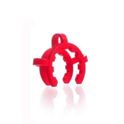 KECK clamp, NS 29.2, red POM, for conical joints