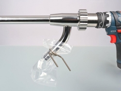 [EN]: Holding clamp for sampler StickProof