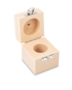 [EN]: Wooden box for 200g weight for E1/E2/F1/F2/M1/M2/M3 for round single weights