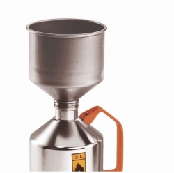 Inserting funnel stainless steel, for cans