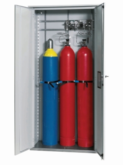 [EN]: Gas cylinder storage cabinet 1000 x 400 x 2150
