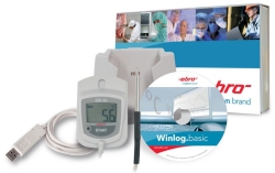 Set-Food-Temperature logger EBI 20-TF-SET with Interface and Software