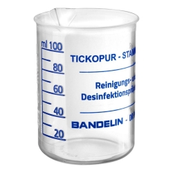 [EN]: Measuring beaker MB 100 PVC, for Tickopur/Stammopur
