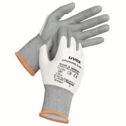 Protecting gloves phynomic M1 foam size S (7), white/grey, pair