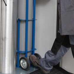 [EN]: Gas bottle trolley for 1x50 or 2x10 liter bottles