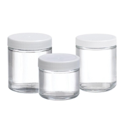 [EN]: WHEATON packing bottles 1000 ml straight sided,clear glass, with white PP cap, pack of 12