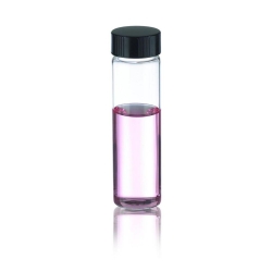 [EN]: WHEATON-Scintillation vials 40 ml clear glass, PTFE/rubber liner pack of 72