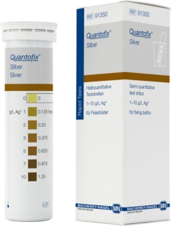 Quantofix test rods, silver 6x95 mm, pack of 100 test rods