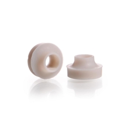 [EN]: KECK Suction connector AS M8, silicone sealing, opaque