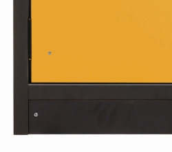 [EN]: Base cover for Q30 600mm Melamin resin sim. RAL 7016