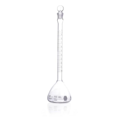 [EN]: Class A Cassia Volumetric Flasks 110 ml graduated from 100 to 110 ml in 0.1 m subdivisions, pack of 6