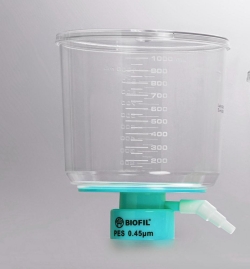 [EN]: Filter Upper Cups, pore 0.45&mu;m PES, for 1000ml funnel, pack of 24