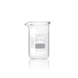 [EN]: Super Duty Becher 150 ml Duran&reg; beaker glass, high form, with division and spout