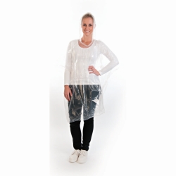 Poncho, transparente, PE