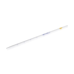 [EN]: AR&reg;-Glass graduated pipettes 0.5ml conf. certified, blue print, type 3 Accuracy class AS, pack of 12