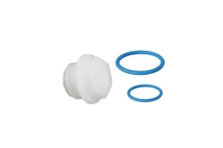 Balloon-plug set for balloons / storage containers consisting of: stoppers, pack of 10 O-ring 25x2 mm, O-ring 12x2.5 mm