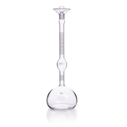 [EN]: Le Chatelier bottle 24 ml class-A, for 64g samples, height 285 mm, Ø 90 mm for fine materials (ASTM C188)