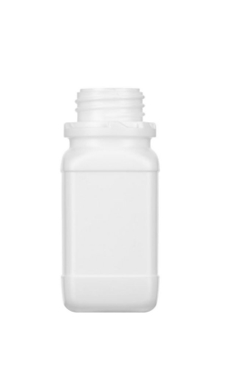 [EN]: Wide neck bottles, HDPE, without screw caps 100 ml white, pack of 612