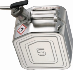 [EN]: Safety can 1 l with tap, separate ventilation, 130x200x310mm