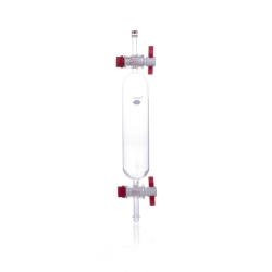[EN]: Gas Collecting Tube 250 ml with PTFE Stopcocks, cl. A, borosilicate glass