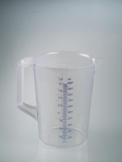 [EN]: Measuring can industry, 2000 ml closed handle, Ø 151mm, height 206mm