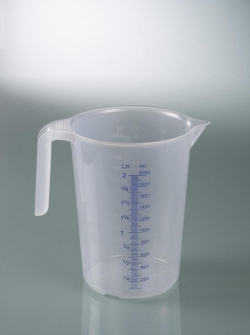 [EN]: Measuring can industry, 2000 ml stackable, Ø 151mm, height 206mm