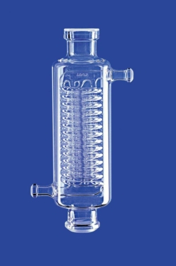 [EN]: High-performance cooler KF 50, 300mm with 4 cooling spirals KF 15, DURAN&reg;