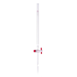 [EN]: Glass column 20ml, 11x300mm w. fritted disc, PTFE stopcock plug