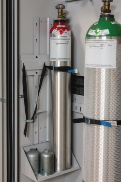 Accesorios para armarios para bombonas de gas resistentes al fuego