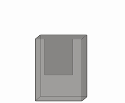 [EN]: Document holder DIN A5 PS all 590-1555mm