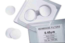 [EN]: Membrane circles 47 mm Nylon, 1.0 &mu;m pore size, pack of 100