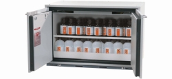 [EN]: Safety cabinet UB-T-90 2T 893x502x600mm, RAL 7035, incl. 1xshelf,