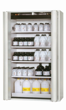 Saftey cabinet S-PHOENIX-90 FDAS 1196 x 616 x 1968 mm (WxDxH), 4 shelves, 1 perforated metal plate insert,