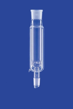 Extractor head acc. to Twisselmann w. vacuum jacket, boro 3.3, 100 ml, NS 45/40