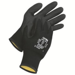 [EN]: Protection gloves unilite thermo size 8, type 60593, food safe, black, pair