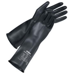 Protection gloves Profa-FKM BV-06 ca.35 cm, size 11, type 60957, black, pair ***export control***