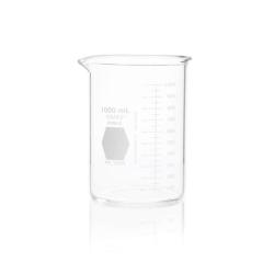 [EN]: Heavy duty beakers 1000 ml low form, pack of 6