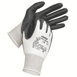 [EN]: Cut protection gloves unidur 6648 palm and fingertips with polyurethane (PU) coating, size 9, pair