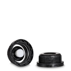 [EN]: Originality degassing caps 45 black for canister with wt. 45 m. Gore washer and surge protection, pack of 50