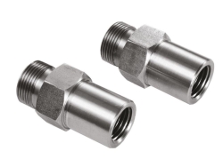 Adaptadores M16x1 macho a NPT 1/4" hembra paquete de 2