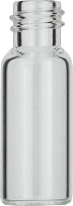 [EN]: Screw Neck Vials N 8, clear 1.5 ml, outer height: 32 mm, flat bottom, small opening, pack of 100