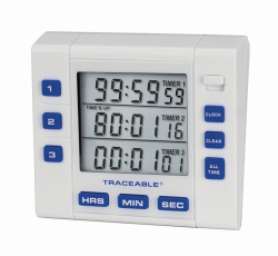 3-channel timer Traceable&reg;