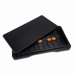 Bandeja de tinción de portaobjetos, PP con talco