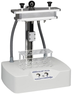 NANOCOLOR TIC-EX incl. soporte de cubetas, manual, adaptador de red y certificado