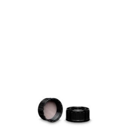 [EN]: Screw-caps, PP, black with PTFE insert, GL28, pack of 3400