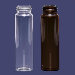 [EN]: Vials 40 ml, N24, clear 27.5x95 mm, w/o screw cap, pack of 100
