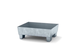 [EN]: Collecting tray 635x785x278mm steel electroplated