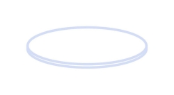 Septa N 9, PTFE virginal, white Hardness: 53&deg; shore D Thickness: 0.25 mm pack of 100